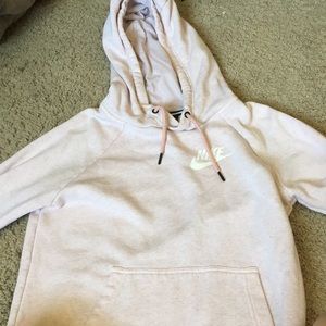 Pink nike hoodie